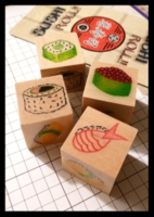 Dice : Dice - Game Dice - Sushi Roll by Mindtwister USA 2009 - Ebay Jul 2012
